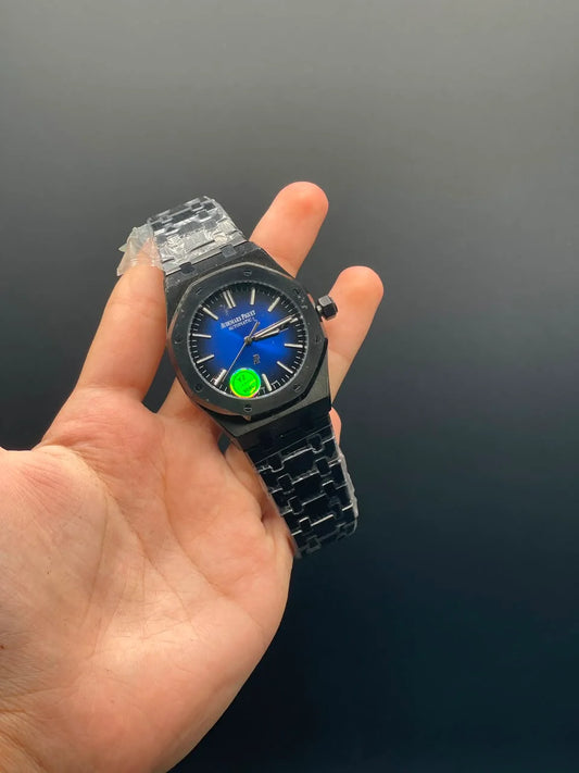 AP Black Chain With Dark Blue Dial Automatic Watch