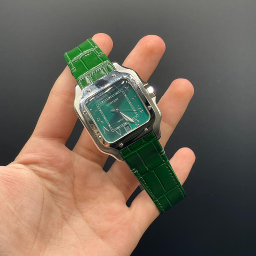 CTR Green Strap With Green Arabic Numeral Dial Automatic Watch