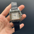 CTR Black Strap With White Dial Automatic Watch