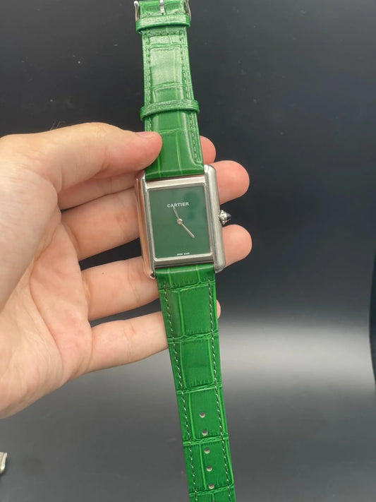CTR Green Strap With Green Dial Quartz Watch