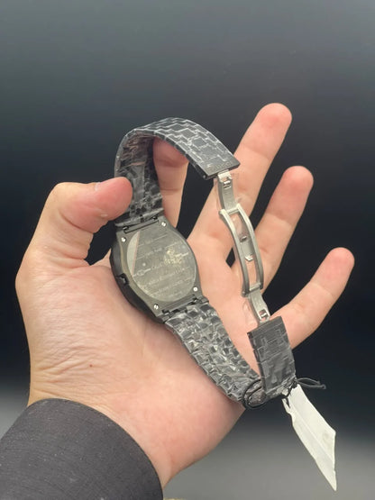 GCCI Black Chain With Slim Black Dial Quartz Watch