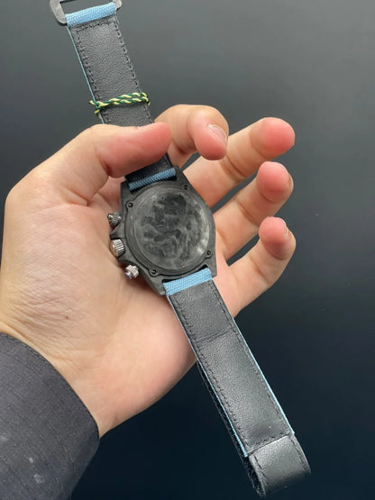 RLX Blue Strap With Blue Chronograph Dial Automatic Watch