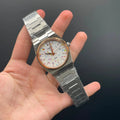TT Silver Chain With Arctic Sky Dial Automatic Watch