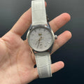 TAG White Strap Carrera Date Plasma Diamant d'Avant Garde Watch
