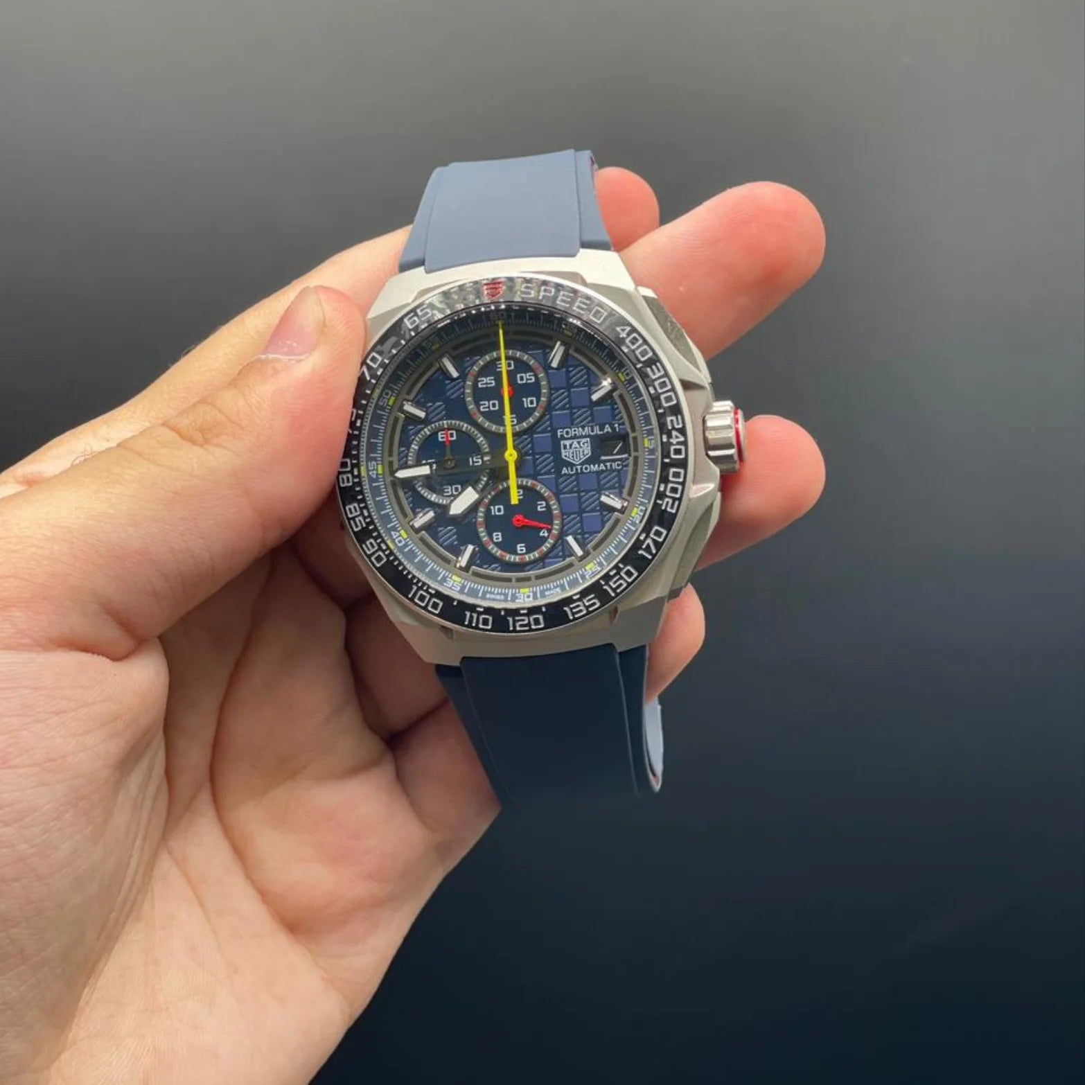 TAG Blue Strap Formula 1 Chronograph Watch