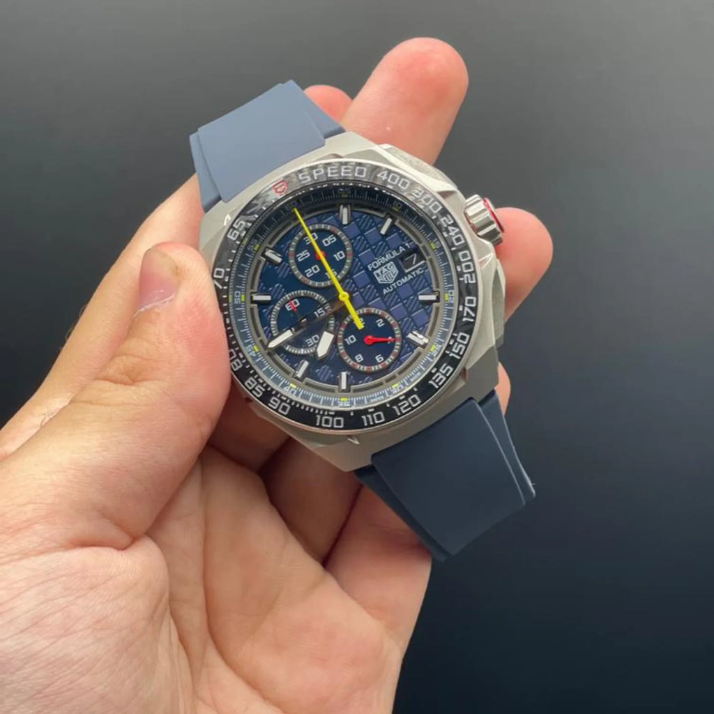 TAG Blue Strap Formula 1 Chronograph Watch