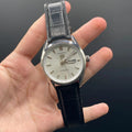 TAG Black Strap With White Dial Carrera Calibre 5 Day-Date Watch