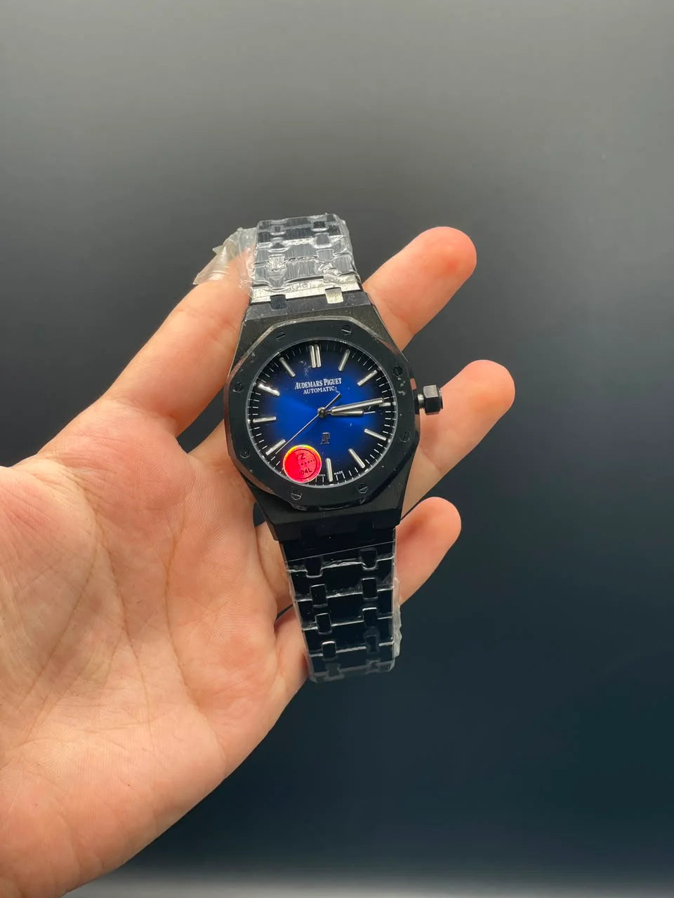 AP Black Chain With Dark Blue Dial Automatic Watch