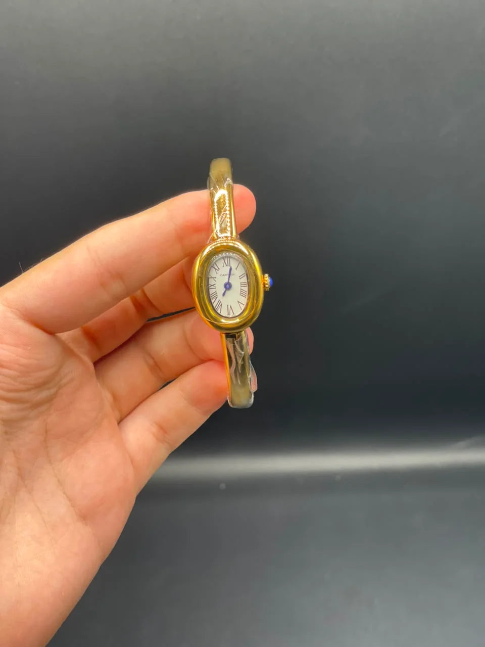 CTR Golden Chain with White Dial Ladies Quartz Watch