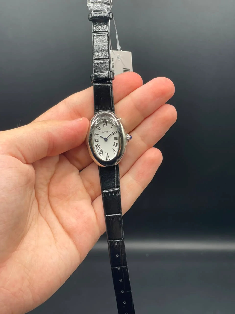 CTR Black Strap with White Dial Ladies Quartz Watch