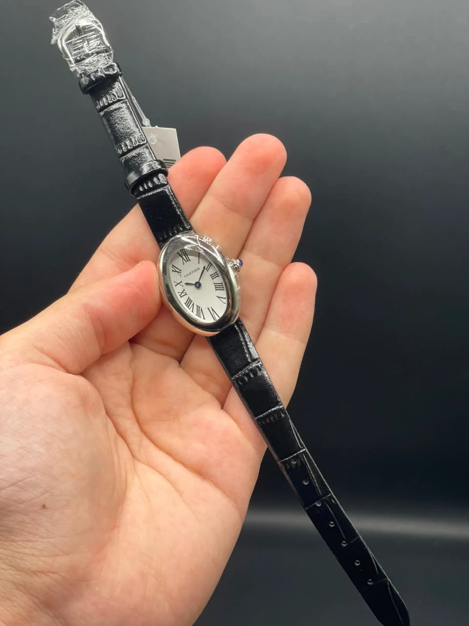 CTR Black Strap with White Dial Ladies Quartz Watch